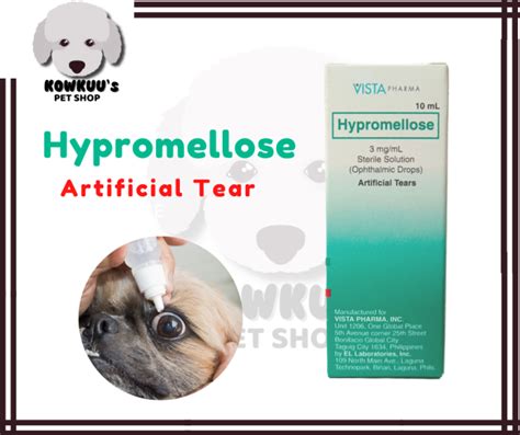 is hypromellose safe for dogs.